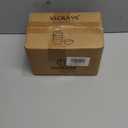 vicrays Ceramic Dipping Sauce Bowls  Small Charcuterie Dip Cups Cooking Prep Condiment Oil Dish Mini Tapas Plates for Soy Sushi Salsas Wasabi Appetizer Dessert - Set of 6 Blue