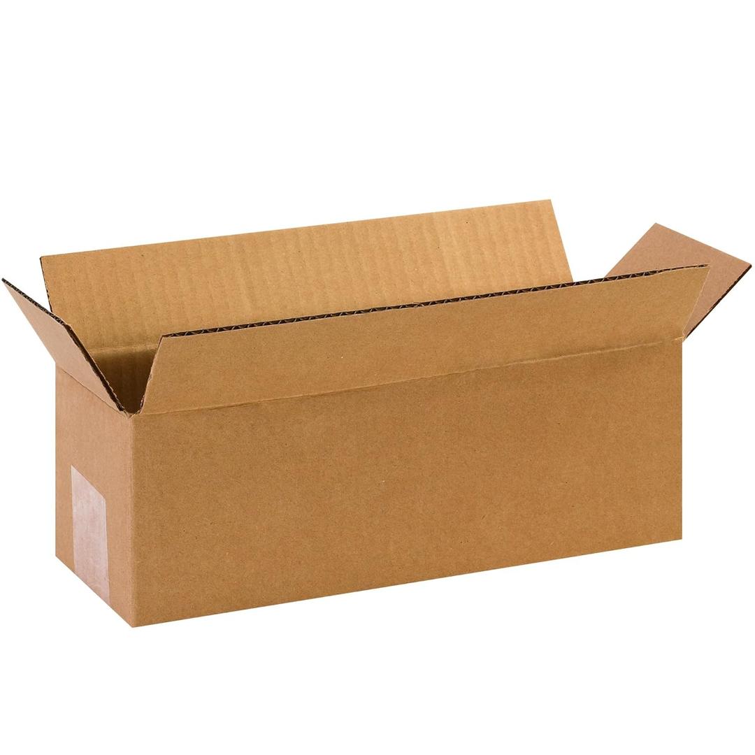 Boxes Fast 17 x 13 x 13" Corrugated Boxes,17"L x 13"W x 13"H, Pack of 25 | Shipping, Packaging, Moving, Storage Box for Home or Business, Strong Wholesale Bulk Boxes (12" x 4" x 4", Kraft)