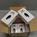 Baquler 6 Pcs Valentine's Day Candle Lanterns Sublimation Candle Lantern Mini Blank LED Hanging Lantern for Valentines Gifts Home Indoor Outdoor Decor Craft(Black)