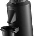 beanglass T64 Single Dose Coffee Grinder, 64mm Flat Burrs Electric Espresso Grinder (Black)