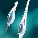 Steam Mop - 10-in-1 MultiPurpose Handheld Steam Cleaner Detachable Floor Steamer for Hardwood/Tile/Laminate Floors Carpet with 11 Accessories for Whole Home Use.
