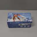 findway Ski Goggles OTG - Over Glasses Snow/Snowboard Goggles for Men, Women & Youth - 100% UV Protection (A4-black Frame Silver Lens(10%))