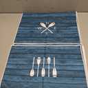 KTYHD Lake House Gifts Kitchen Towels Set of 4, Coasta Nautical Decor for Home, Nautical Coastal Beach Hand Towel for Kitchen, Lake Life House Gifts