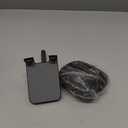 LISEN Cell Phone Stand Phone Holder for Desk Office Decor, Office Desk Accessories Gifts Women PC Gaming Essentials iPhone Stand Gadgets Men Fit OtterBox Case Switch iPad Air Tablet 4-10 in (BLACK)