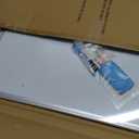 Monthly Calendar Dry Erase Whiteboard for Wall, 30" x 20" Double-Sided Large Calendar White Board, Magnetic Portable Hanging Board for Office, Home, School (Silver Frame)