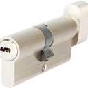 60mm Lock Cylinder, Copper Lock, Cylinder Locks with Keys Suitable for Wooden Doors and Aluminum Doors of Different Thicknesses (L=60mm 30/30)