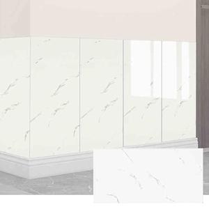 MZQMK Marble Contact Paper, Peel and Stick Countertops Wallpaper, Waterproof Self Adhesive Wall Paper for Cabinets Drawers Kitchen Old Furniture(B)