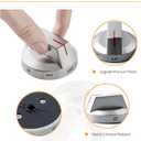 atgestore DG64-00975A 001 NE/NX9000T Stove Knobs Replacement for Samsung Stove Parts DG94-03443A NX60T8511SS/AA Samsung Range Parts Burner Knobs Gray Plastic Gas Cooktop Control Knobs 5 Pcs