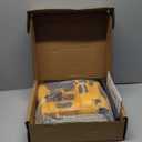 Cordless 2" Brad Nailer Compatible with Dewalt 20V Battery (No Battery), 2-in-1 Electric Nail Gun/Staple Gun, 18 Gauge Nail Gun Battery Powered with 1000 Nails for Wood Carpentry