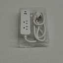 Helix Powerup Dual Outlet Power Strip With A & C Ports