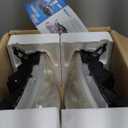 Nilight Headlight Assembly for 2004 2005 2006 2007 2008 Ford F150 Pickup /2006-2008 Lincoln Mark LT Passenger Driver Side Chrome Housing Clear Reflector Lens Headlamp Replacement