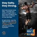 Venture Pal High Sodium Sugar Free Electrolytes Powder Packet - Hydration Packets with Vitamin, Sodium & Potassium | Zero Calories | Vegan, Keto & Paleo Friendly Electrolyte Drink Mix - 30 Sticks