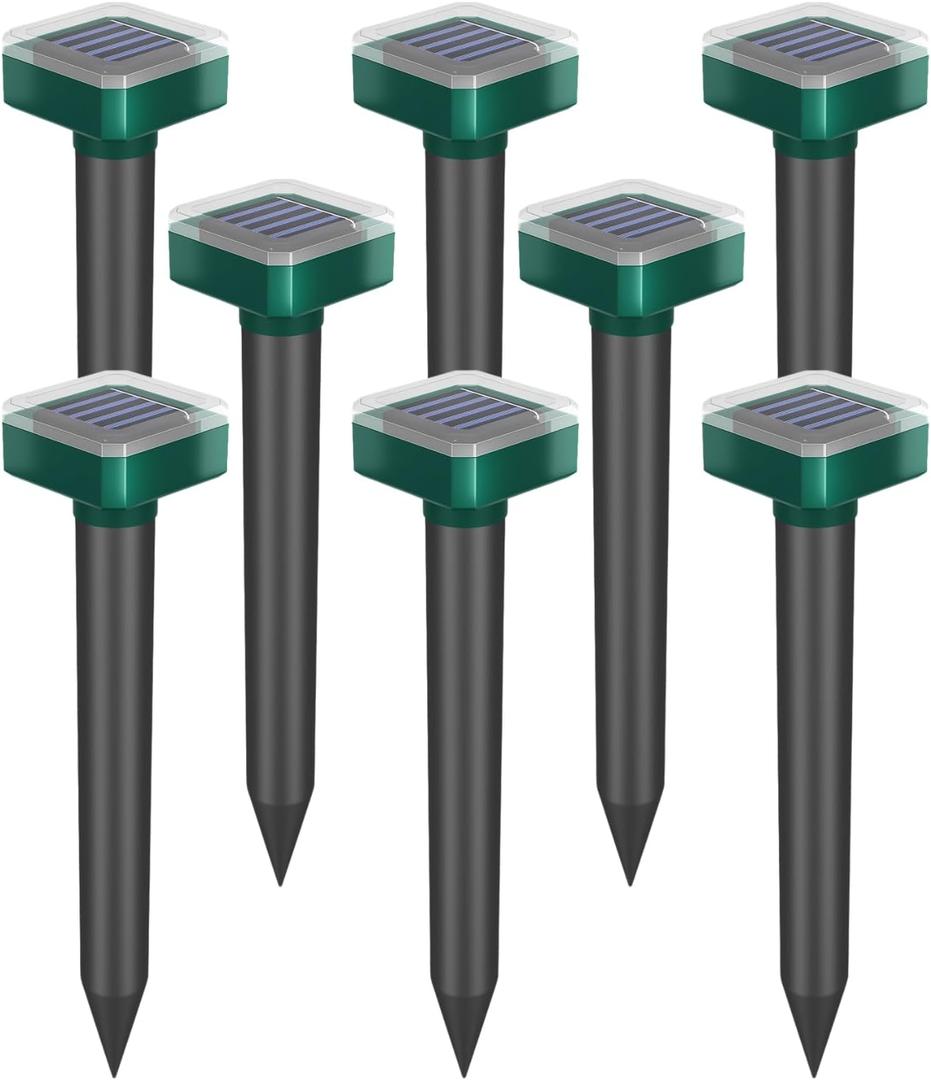 Effective Solar Deer Repellent Outdoor - Deer Deterrent Devices for Your Yard, Keep Deer Away Using High-Tech Deer Repeller, Pet Safe (4)