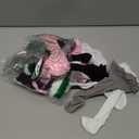 8 Pairs Women Lace Socks Ruffle Frilly Ankle Women Cute Lolita Lace Trim Socks (5-9, 4 Colors)