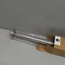 Ivilon Tension Curtain Rod - Spring Tension Rod for Windows or Shower, 36 to 54 Inch. Brushed Nickel