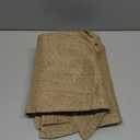 Tatuo 31 Inch Large Christmas Tree Skirt Decorations Fit 3.3~5 ft Xmas Tree Linen Burlap Trees Skirt for Christmas Xmas New Year Party Holiday Family Winter Home Indoor Outdoor Decor (Linen Color)