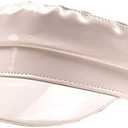 Foetest Cap Student Hat Leather Cap Baseball Cap Sun Hat Casual Hat Solid Color
