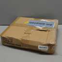 smusei 2 Pack Round Side Table for Small Spaces Small Drink Table with Marble Base Pedestal Side Table for Living Room Bedroom Home Decor, Black