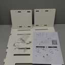 Projector Shelf for Wall, Floating Projector Wall Mount, Game Shelf for Xbox one S/X Series S, Holder Stand Accessories White