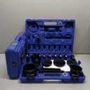 Orion Motor Tech 38pc 2-in-1 Bearing Press Kit, Front Wheel Bearing Removal Kit with Sliding Screws Sleeves, 5 T Wheel Bearing Separator Puller Set with 2" & 3" Jaws, Bearing Puller Tool Set with Case