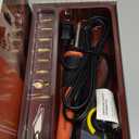 Craft Culture Wood Burning Tool Pen - Craft Burning Tools for Adults & Teens - Wood Burner Kit, Engraver, Carver, Pyrography, Woodburning - Includes 9 Premium Tips - Adjustable Temperature Control