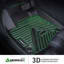 ANBINGO® Floor Mats for 2022-2025 Pathfinder 8 Seat / QX60 7 Seat Waterproof Car Mats All Weather Mats Automotive Floor Liners Front& Rear& 3rd Row Full Set Black