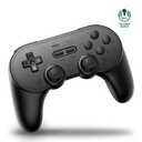 8Bitdo Pro 2 Bluetooth Controller for Switch/Switch 2, Hall Effect Joysticks, 2 Pro Back Paddle Buttons, Wireless Gaming Controller for Switch, PC, Android, and Steam Deck & Apple (Black Edition)
