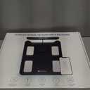 Body Pod Scale, 8-Sensor Smart Scale and Body Composition Analyzer, Digital Bathroom Monitor Measures Fat, Muscle Mass, BMI, Syncs with App for 24 Users