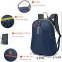 sinotron 22L Lightweight Packable Hiking Backpack, Small Hiking Backpack Day Pack for Women Men Travel Camping Vacation, 42*27*17