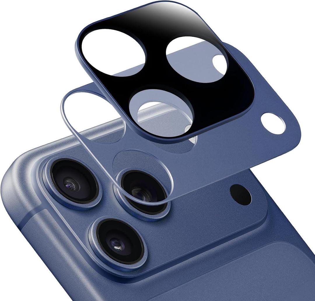 Caseworld MagFilter Phone Camera Lens Filter Kit for iPhone 17 Pro, 2-in-1 Black Mist, Soften Highlights, Minimize Digital Texture, Reduce Reflections, Optical Glass