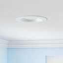 12 Pack 5/6 Inch 5CCT LED Recessed Lighting Retrofit, 2700K/3000K/4000K/5000K/6500K Selectable, Dimmable Can Lights with Baffle Trim, 12W=150W, High Brightness 1000LM, IC& Wet Rated, ETL&FCC Certified