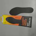 EstCarbon - Carbon Fiber Insole - 1 pc, Men 9.5, Women 10-10.5 - Unisex Orthotic Shoe Insert - Stiff Foot Plate - Turf Toe, Hallux Rigidus, Flat Feet, Plantar Fasciitis, Mortons Extension