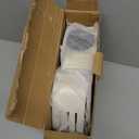 Conworld Corner Shower Caddy Suction Cups, Corner Shower Shelf With a Towel Bar, Shower Organizer Suction for Bathrooms Storage with Hooks, No-Drilling Removable (Aluminum, 2-Pack, Cream)