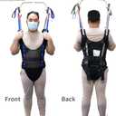 Patient Walking Sling for Standing Exercise,Lift Walking Sling Standing Aids for Patient Ambulation Training -Safety Loading Weight 550 Lbs (Medium (Pack of 1))