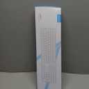 OMOTON Bluetooth Keyboard Compatible with Mac, with Numeric Keypad, Rechargeable Wireless Keyboard Compatible with MacBook Pro/Air, iMac, Mac mini/Pro Laptop and PC (Silver) (Three zone keyboard)