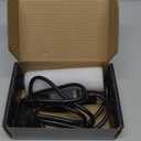 AquaMiracle Aquarium Heater 50W Fish Tank Heater for 5-10 Gal Tanks, LED Digital Display Thermostat Turtle Heater with Out-of-Water Auto Shut-Off, Overheat Protection & Memory Function