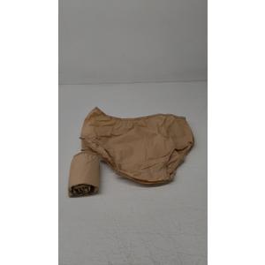 7 pcs Adult Plastic Diaper Plastic Pants (Beige,XL)