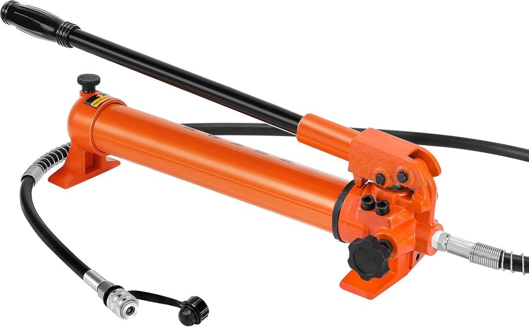Bonvoisin Hydraulic Hand Pump Manual Ram Pump CP-700 Porta Power Pump for Hydraulic Tools(10000psi)