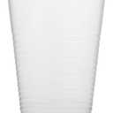 Munfix 500 Pack 7 Oz Clear Plastic Cups, Disposable Drinking Cups, Plastic Party Cups, Transparent Plastic Cups Bulk for Birthday Parties, Picnics, Ceremonies, and All Events