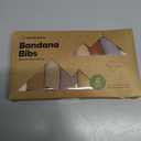 KeaBabies 8-Pack Organic Baby Bandana Bibs for Boys, Girls - Super Absorbent Triangle Baby Bibs for Drooling and Teething Infant, 100% Cotton Extra Soft for Newborn, Infant 0-36 Months (Terracotta)