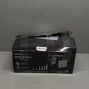 Electric Meat Grinder, Sausage Stuffer with 3 Sausage Tubes, 2 Blades, 3 Plates, 3200W Max, Meat Grinder Heavy Duty for Home Kitchen Use, Stainless Steel (Black)