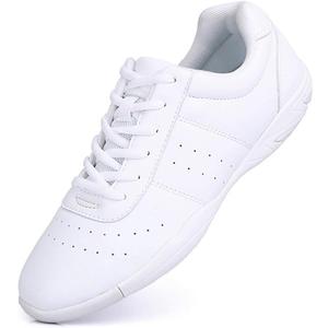 Cheer Shoes for Women White Cheerleading Athletic Dance Shoes Flats Girls Tennis Walking Sneakers (5)