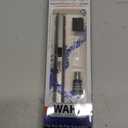 Wahl Micro Groomsman Battery Personal Trimmer for Hygienic Grooming with Rinseable, Interchangeable Heads for Eyebrows, Neckline, Nose, Ears, & Other Detailing - 05640-600 (4 Piece Set)