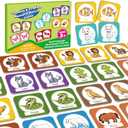 Memory Card Game, Toddler Match Game, Learn Spanish for Kids, Bilingual Flash Cards, Learning Toys for 4 Year Old, Preschool Learning Activities, Homeschool Supplies, Kindergarten Toys
