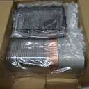 LNYZQUS 120pack/10oz Mini Cake Tins with Lids, 4x4 Mini Foil Pans Disposable Brownie Baking Cups, Small Aluminum Bread Muffin Pan Jumbo Cupcake Containers Holders-Champagne