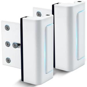 Dwell+Good Door Locks (2-Pack) - Easy To Install Aluminum Home Security Door Locks for Front Door - Child Proof Door Lock for Kids Safety- Withstand 800 lbs of Force & Tamper Proof Top Door Lock Latch