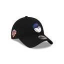 Malbon x New York Knicks Black 9TWENTY Adjustable Hat, One Size