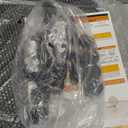 HOMIDEC Shoe Rack, 4 Tier Shoe Storage Cabinet 16 Pair Plastic Shoe Shelves Organizer for Closet Hallway Bedroom Entryway Black