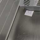 Stainless Steel Cat Litter Box, Odor Free Metal Litter Box with High Sides Lid, Open Top Low Entry Litter Pan Include Scoop Easy Cleaning Anti-Scratch Kitty Cat Box Anti-Urine Leakage, Non-Sticky, M (Light Grey(17.5 in))