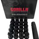 Gorilla Automotive K5CS-12150BGR 5Lug 12-1.50 Spline WIK Pass Blk Gor